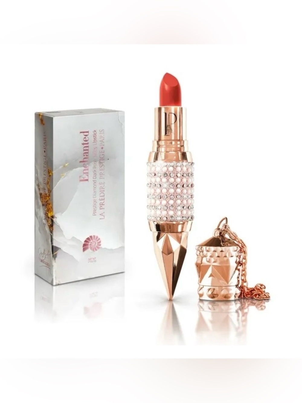 La Prédiré Prestige Enchanted Dark Rose Shiny Lipstick - Dark Rose